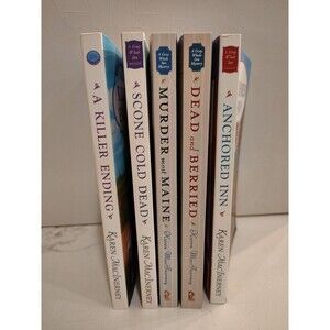 Lot Of 5 Karen MacInerney  Paperback Gray Whale Inn And The Snug Harbour Books
